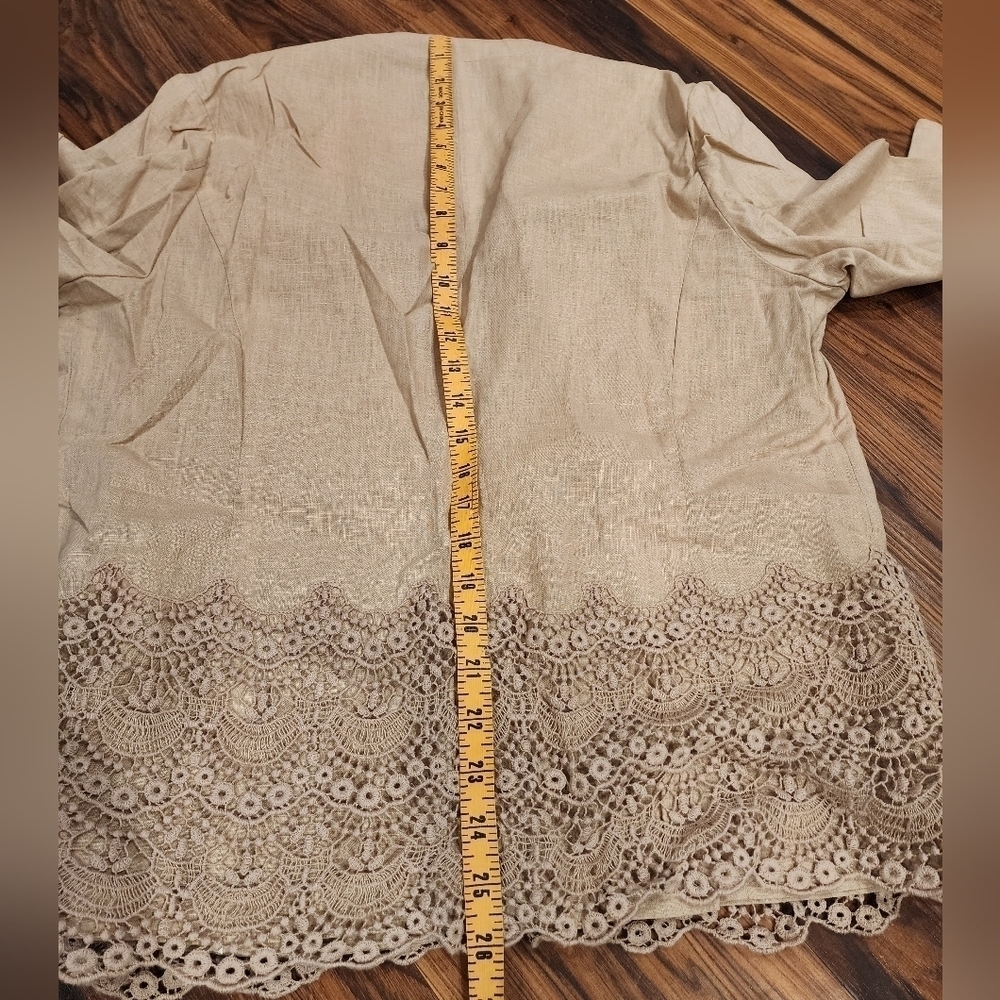 Coldwater Creek Linen Blazer - Picture 12 of 13